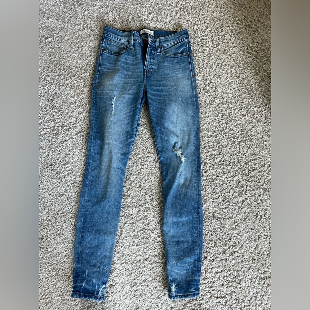 Madewell 9" High Rise Skinny Jeans